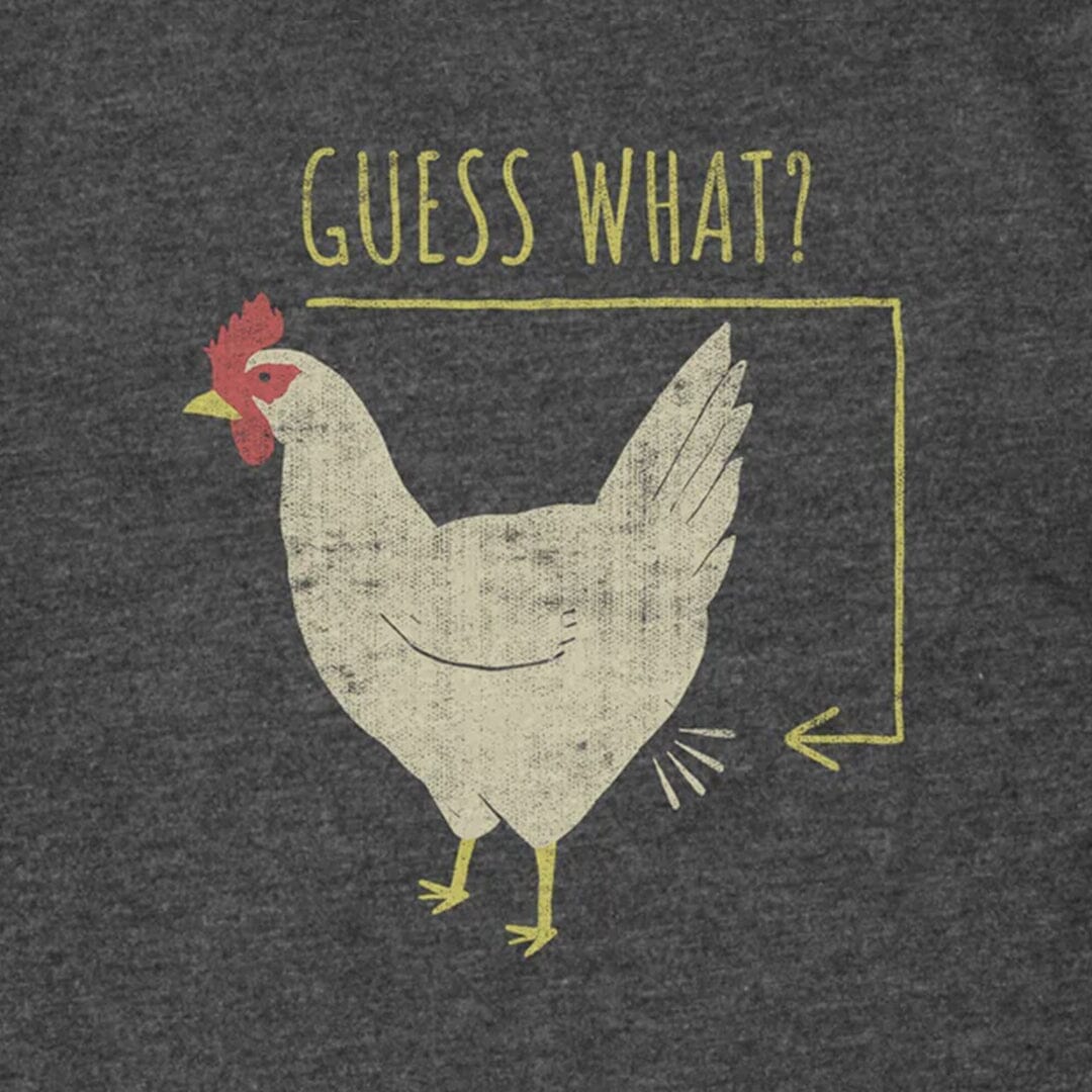 Guess what chicken butt fashion kids shirt