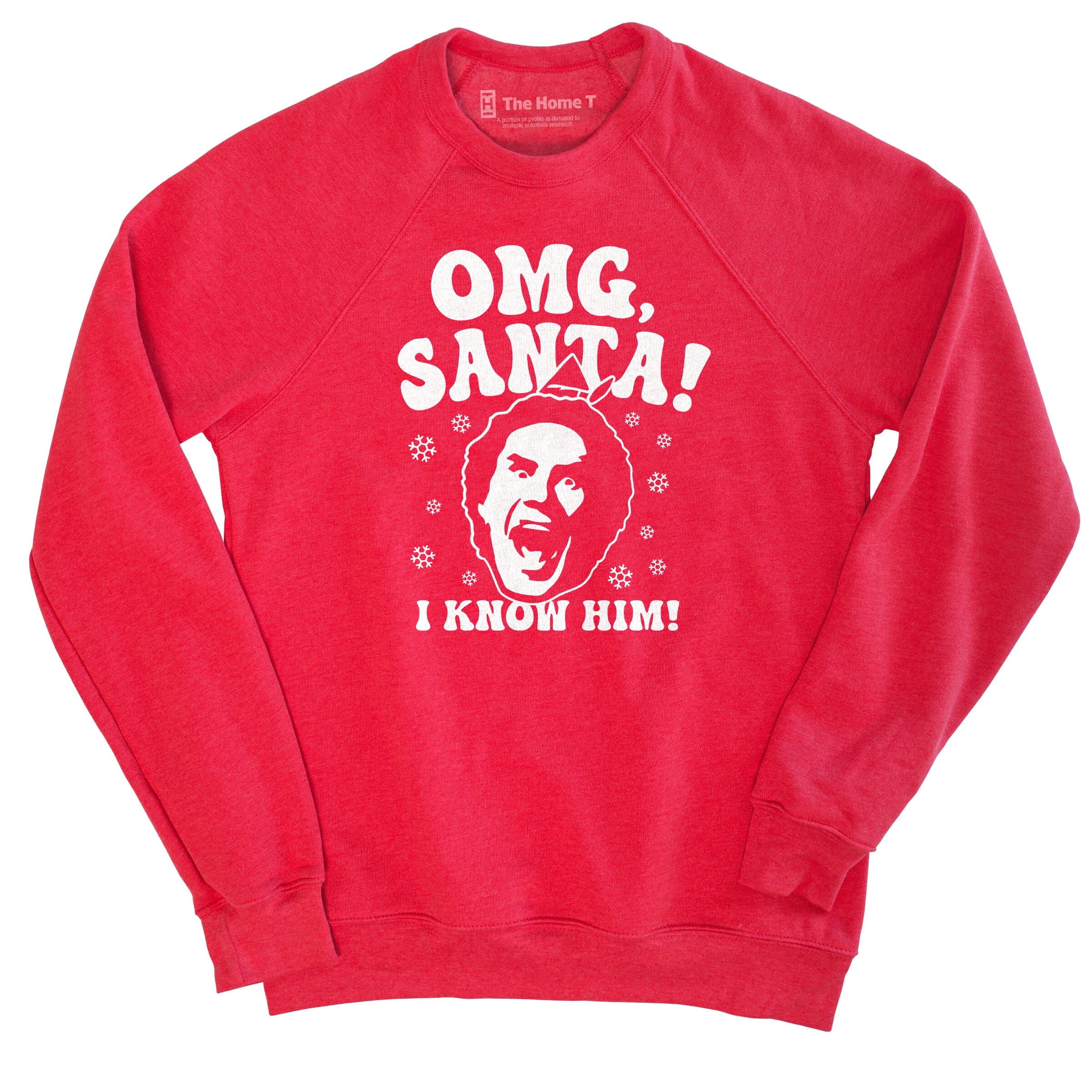 Santa i outlet know him sweatshirt