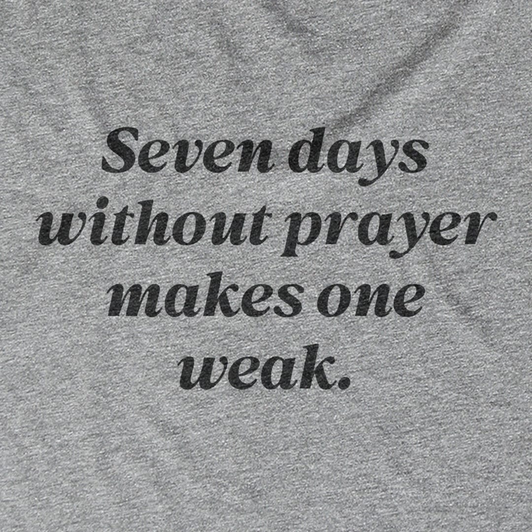 Seven Days Without Faith Seven Days Without Faith