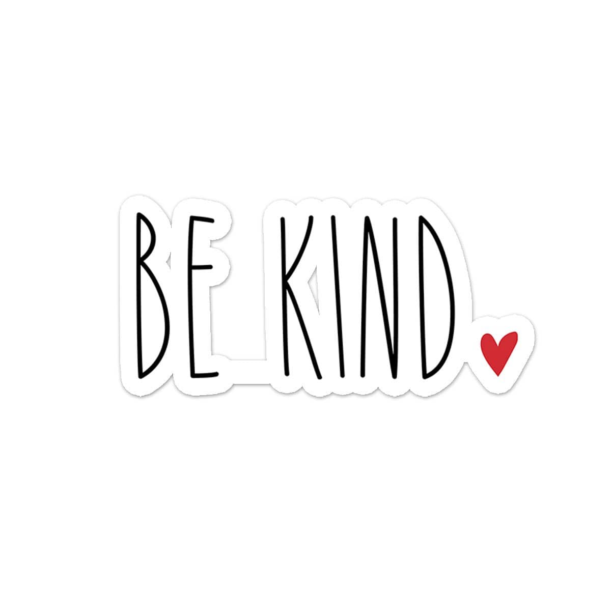 Be Kind Heart Sticker